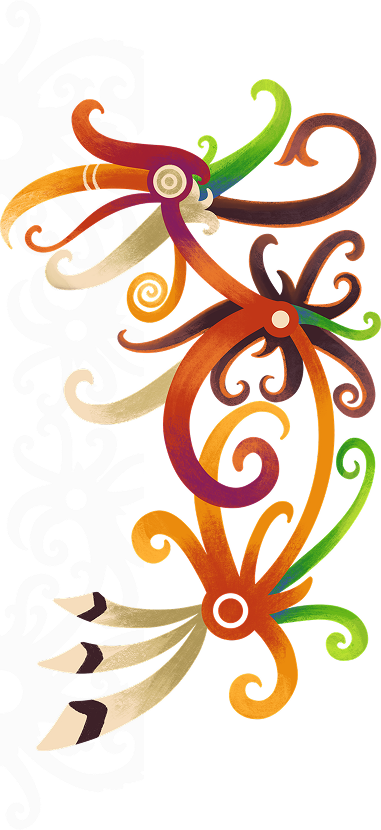 Ornamen Dayak Kiri