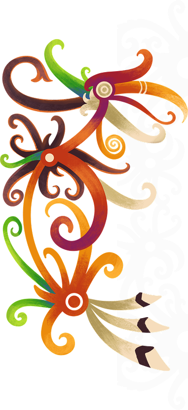 Ornamen Dayak Kanan